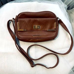 Crossbody bag - brown LIKE NEW